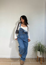 Load image into Gallery viewer, Midwest Straight Leg Denim Overall&#39;s (Medium Wash)
