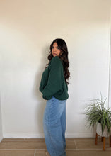 Load image into Gallery viewer, Joel Oversized Knit ( Hunter Green)
